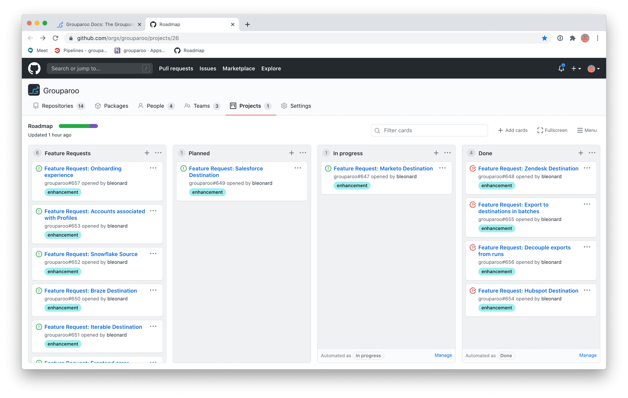 Grouparoo Roadmap