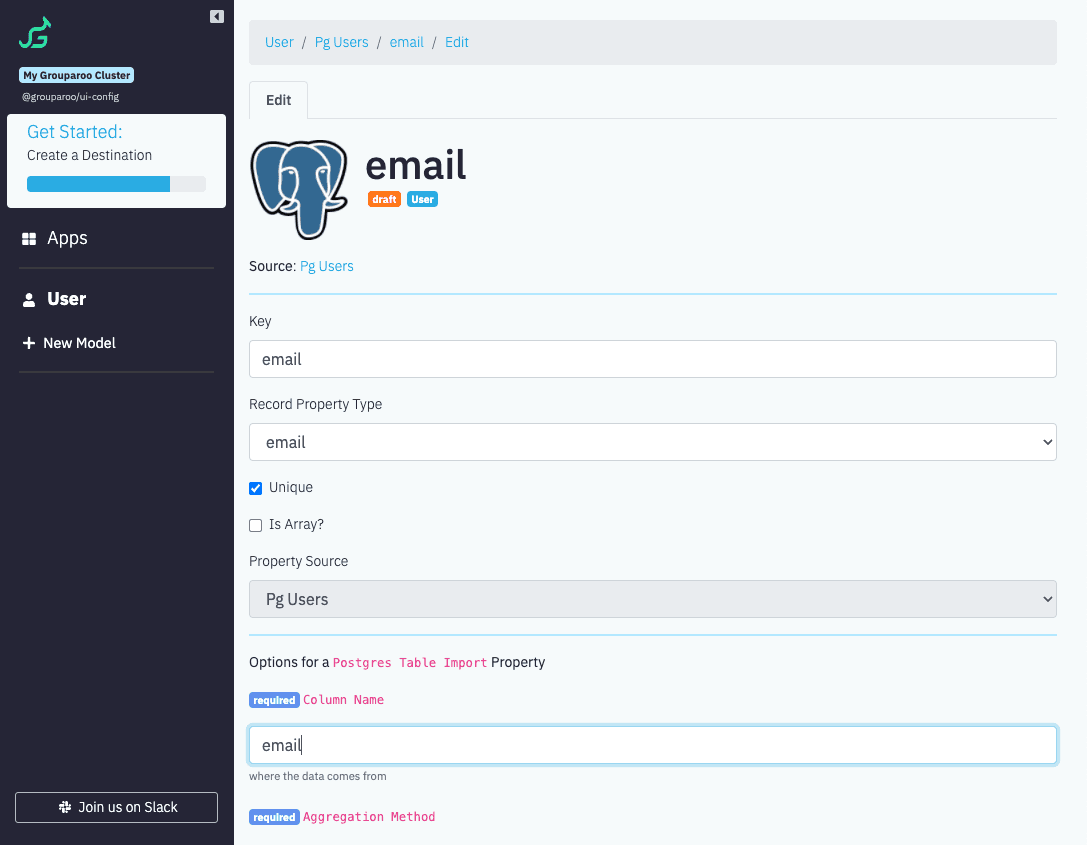 UI Config: Configure Property