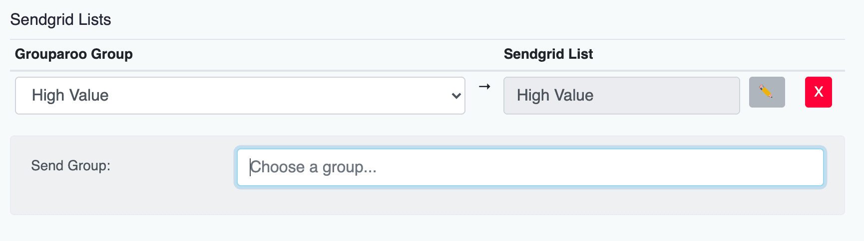 SendGrid Export Contacts Group Data